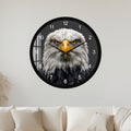 Majestic Bald Eagle with black frame