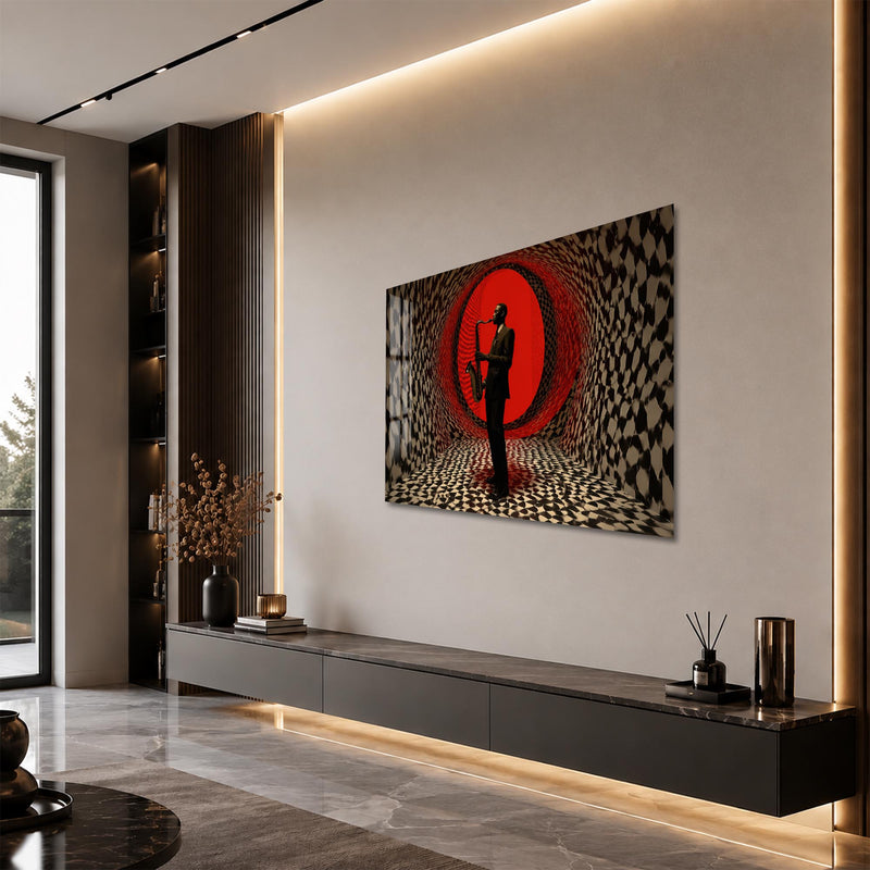 Crimson Jazz Portal lifestyle view