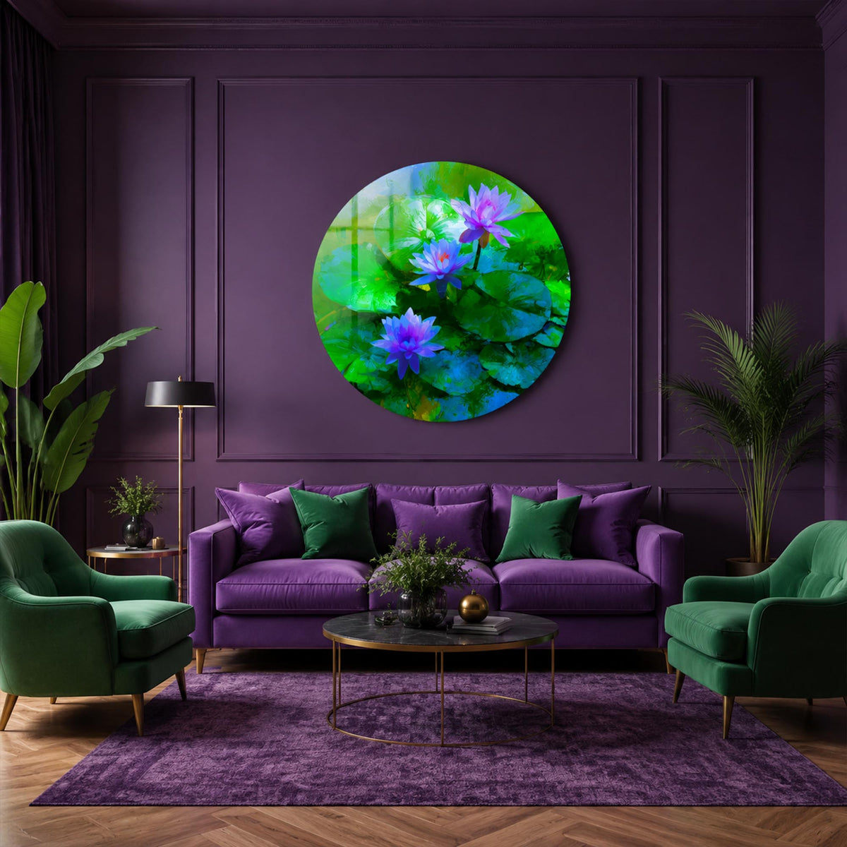 Vibrant Lotus Pond lifestyle view