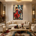 Red Dress Serenade lifestyle view