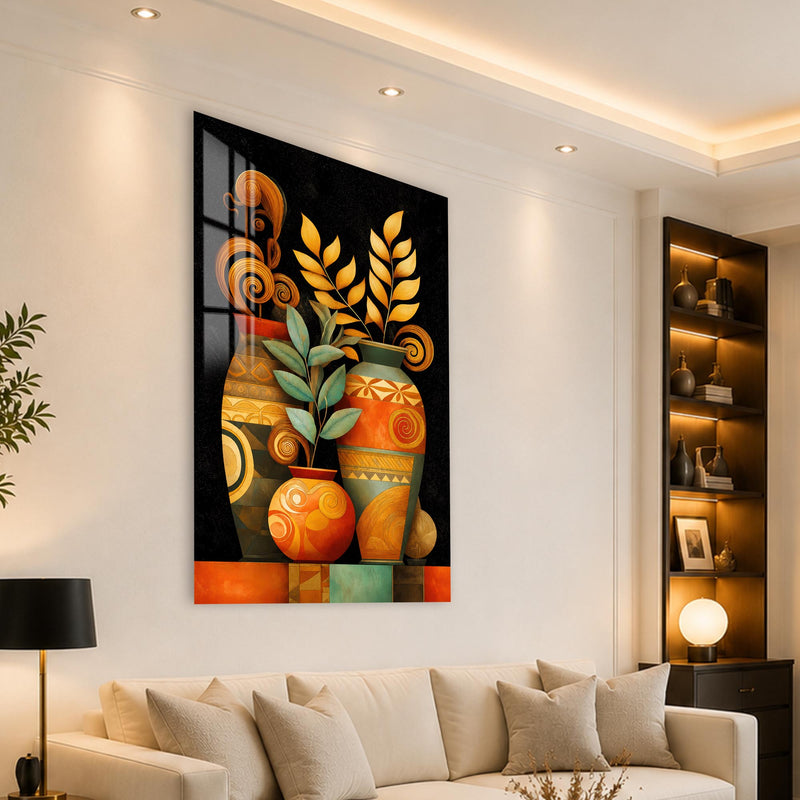 Golden Botanical Vessels lifestyle view
