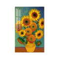Radiant Sunflower Bouquet product shot on white background