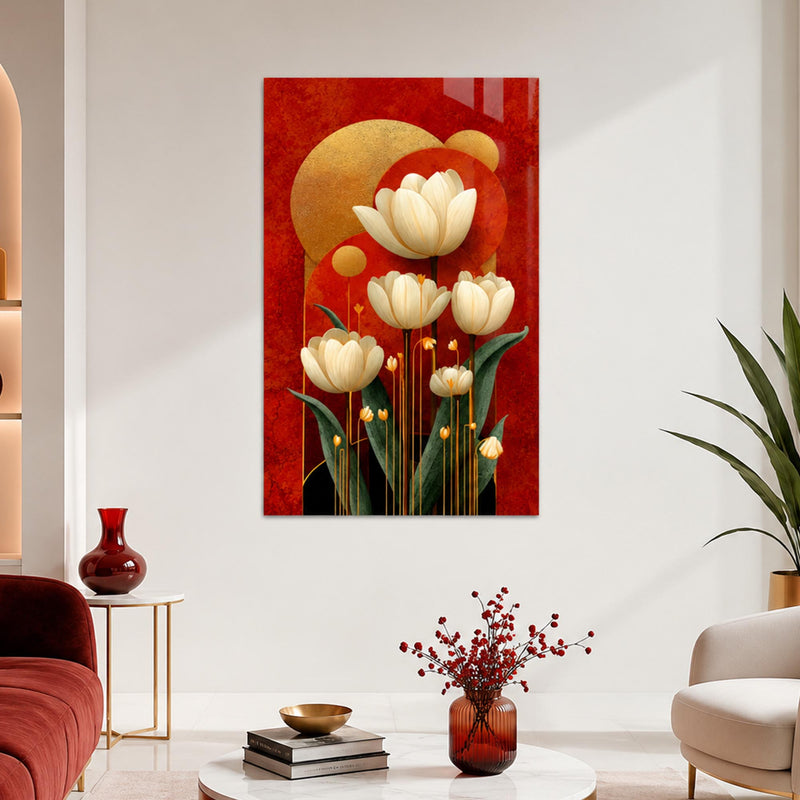 Golden Ivory Blooms lifestyle view