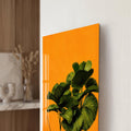 Artronauts Glass Print Tropical Boat Garden Glass Wall Art