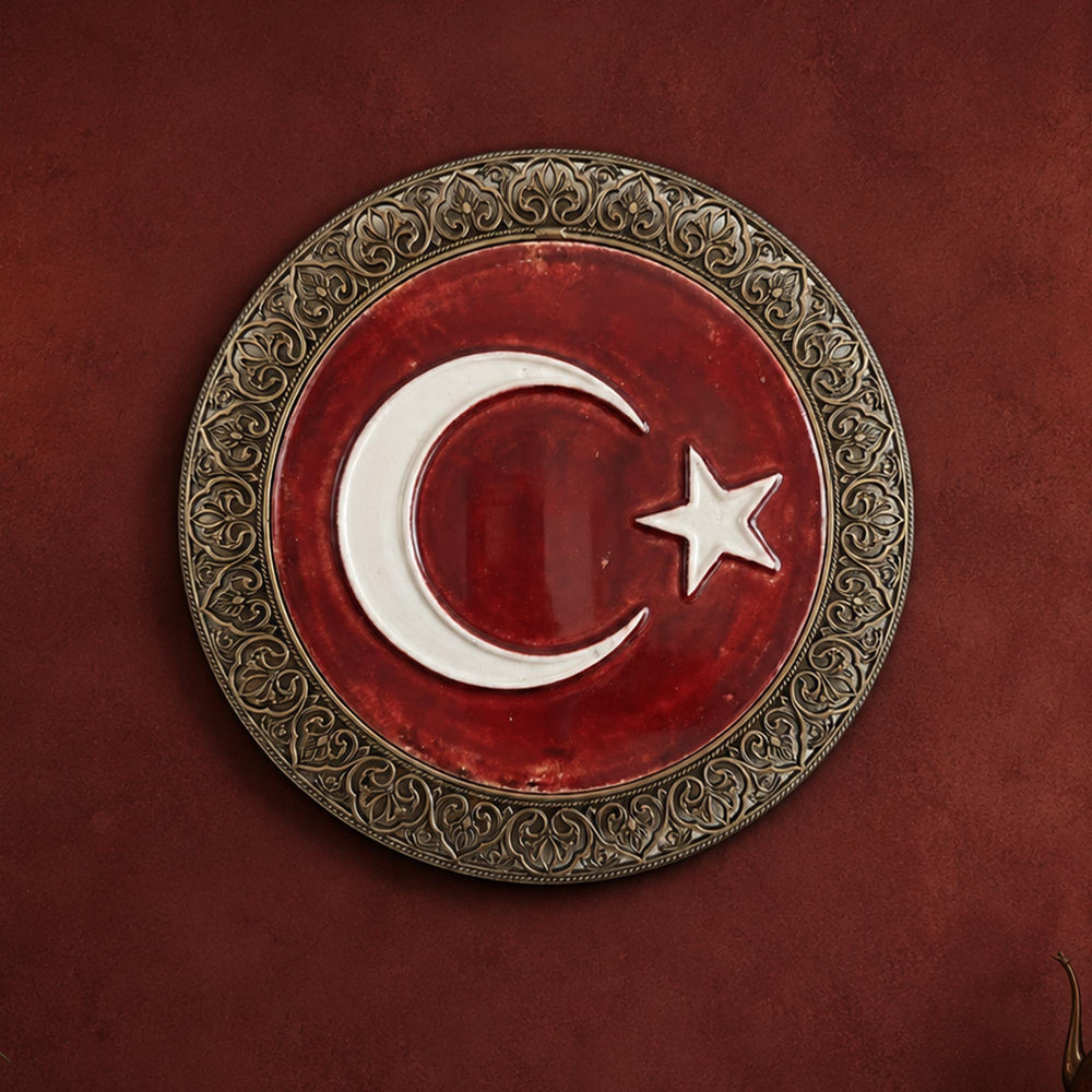 Crescent Star Emblem Plate lifestyle view