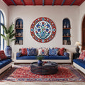 Ottoman Floral Medallion lifestyle view