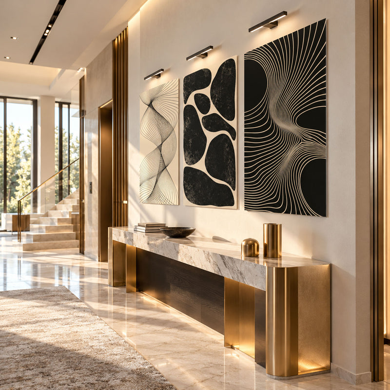 Abstract Flow lifestyle view