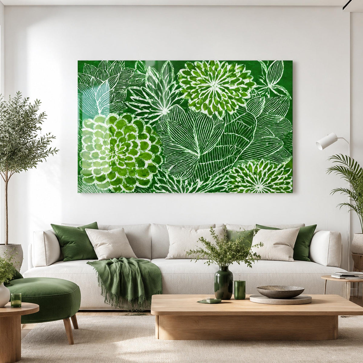 Emerald Botanical Blooms lifestyle view