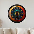 Jeweled Roman Dial with black frame