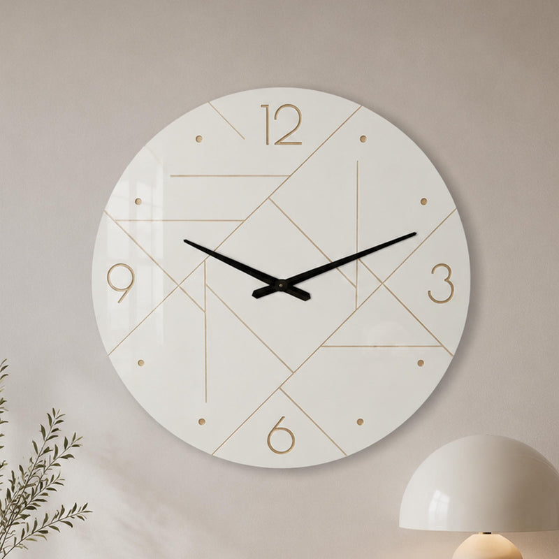 Ivory Gold Geometry lifestyle view