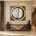 Amber Mosaic Sunburst lifestyle view