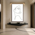 Serene Profile with walnut frame