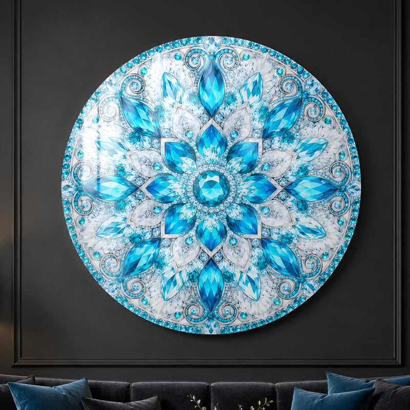 Aqua Crystal Mandala lifestyle view