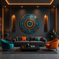 Neon Circuit Mandala lifestyle view
