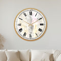 Pastel Marble Numerals with gold frame