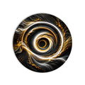 Golden Energy Vortex product shot on white background