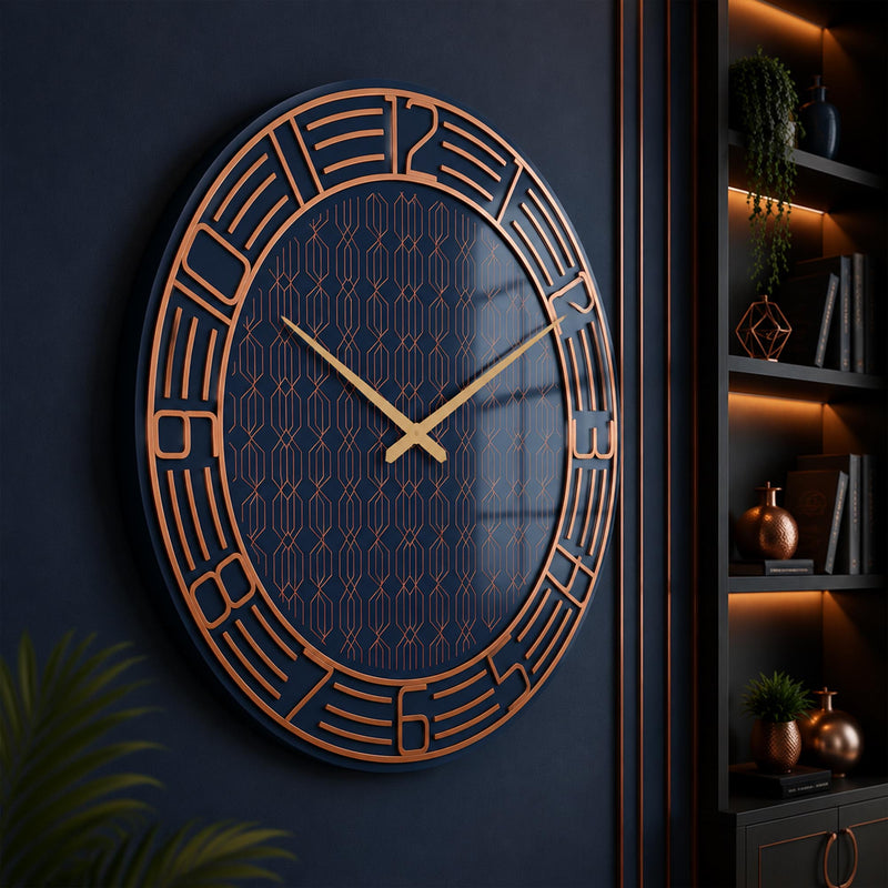 Navy Deco Geometry lifestyle view