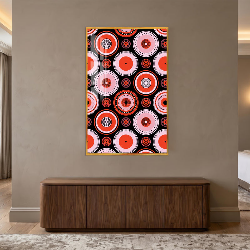 Retro Orbit Circles with gold frame