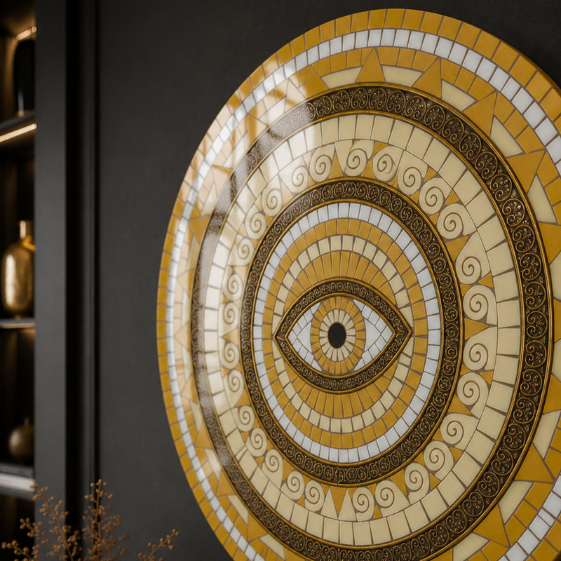 Golden Eye Mandala lifestyle view