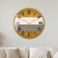 Rustic Timber Stripes with gold frame