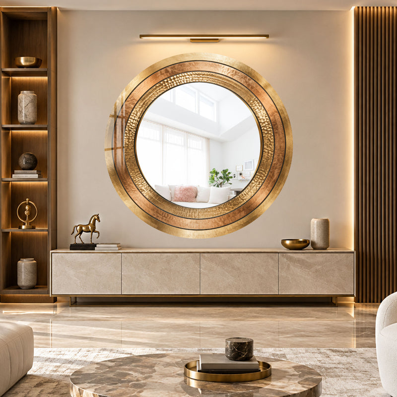 Gilded Copper Rings lifestyle view