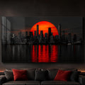 Crimson City Sunset lifestyle view