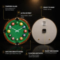 Billiards Table — tempered glass, ultra HD print, ready to hang