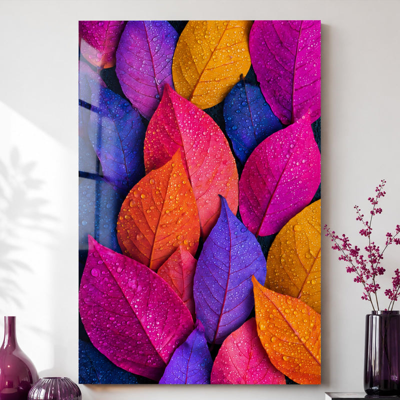 Rain-Kissed Rainbow Leaves lifestyle view