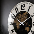 Vintage World Map lifestyle view