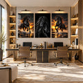 Black Horse lifestyle view