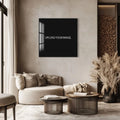 TeeInBlue Customizer Square / Wh / 60x60 cm | 23.6"x23.6" Custom Glass Print Wall Art