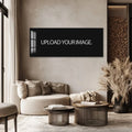 TeeInBlue Customizer Landscape / W / 92x36 cm | 36.2"x14.17" Custom Glass Print Wall Art