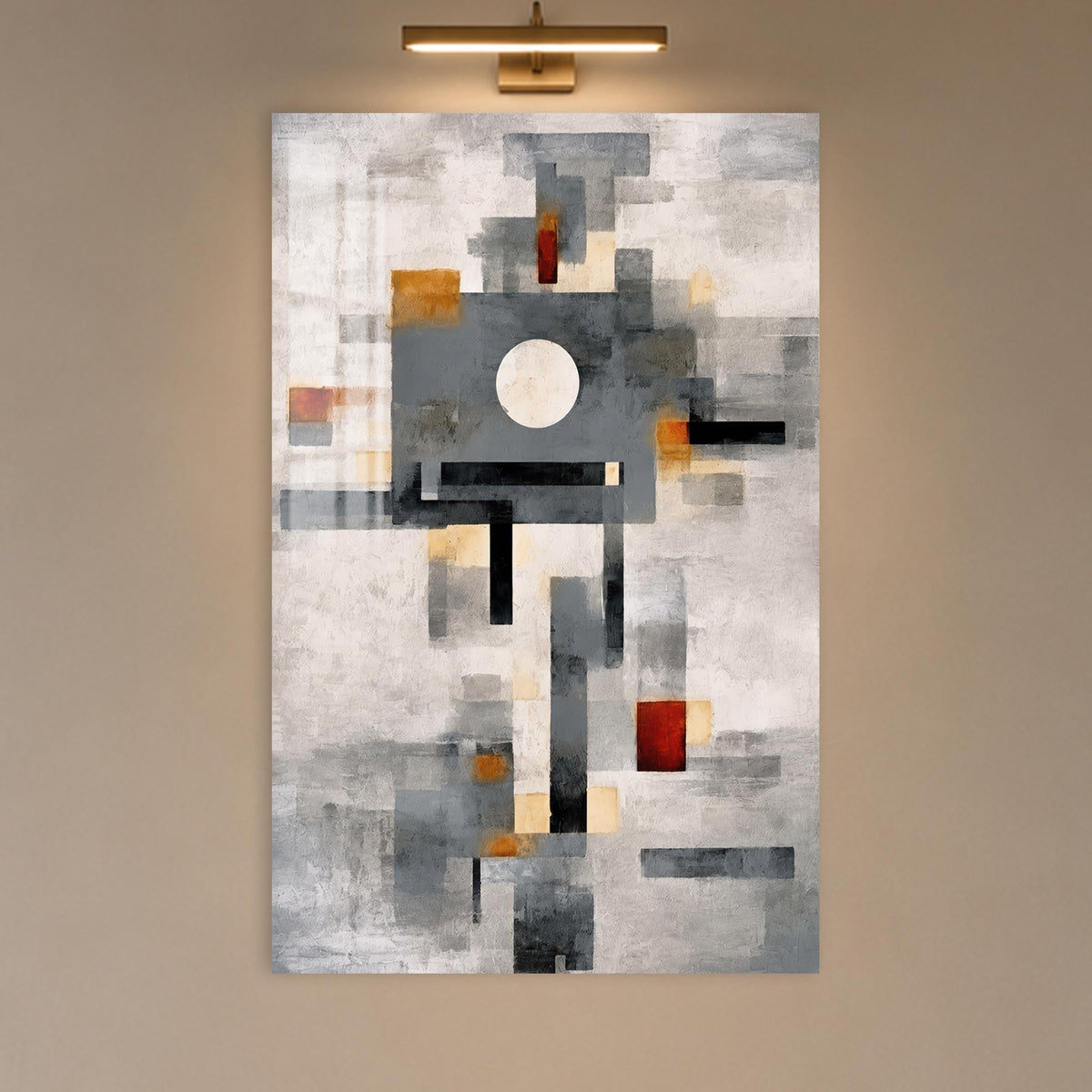 Urban Moon in a modern room