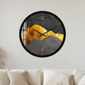 Gilded Stone with black frame
