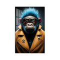 Artronauts Glass Print Cyber Gorilla Glass Wall Art
