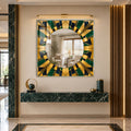Emerald Deco Radiance with white frame