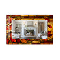 Autumn Leaves Mosaic product shot on white background