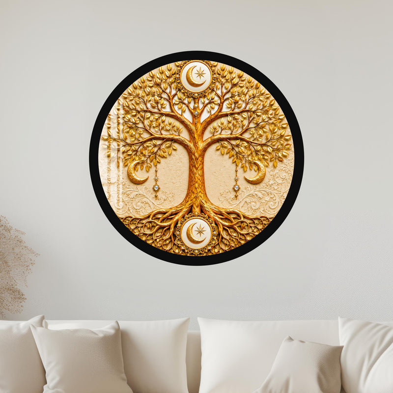 Celestial Tree of Life with black frame
