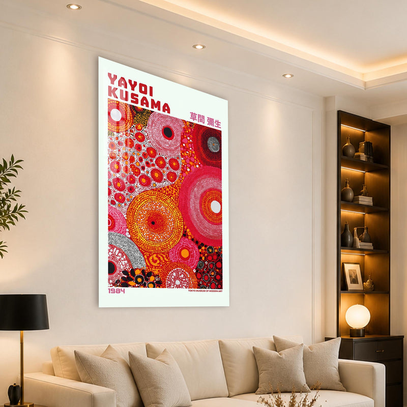 Kusama Radiant Circles lifestyle view