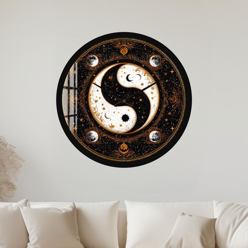 Celestial Yin Yang with black frame