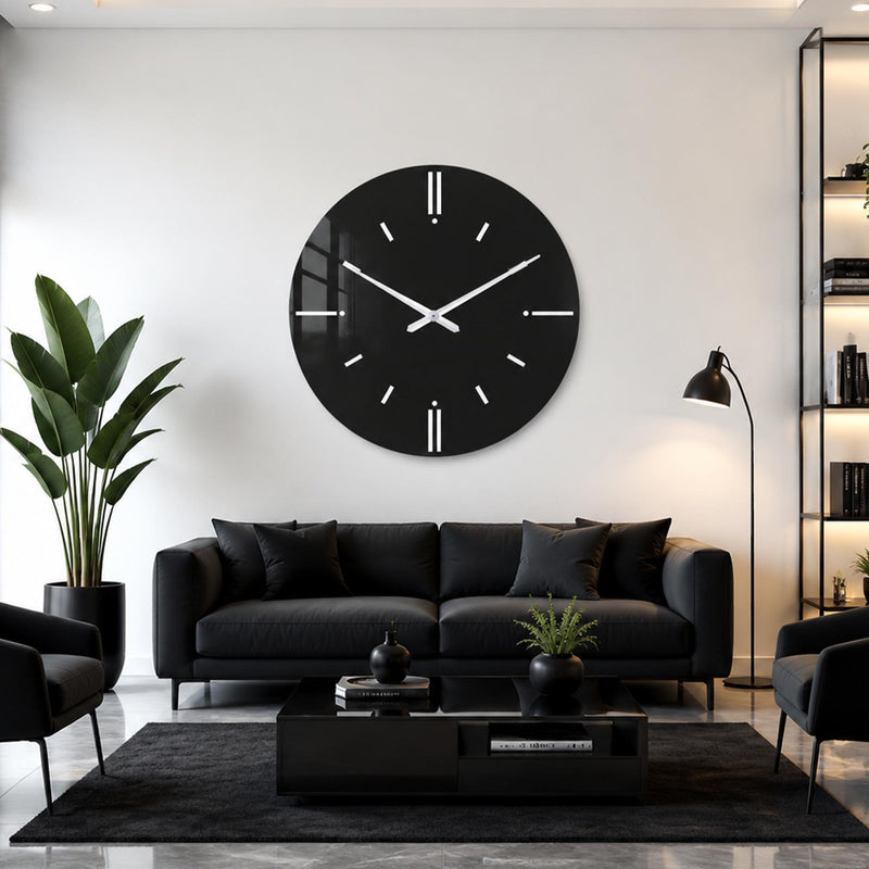Minimalist Black Dial lifestyle view