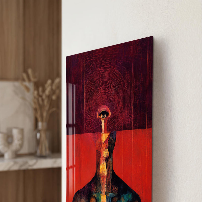 Artronauts Glass Print The Inner Eye Glass Wall Art