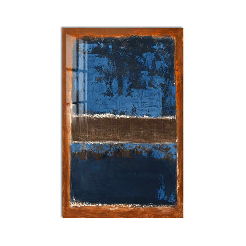 Artronauts Glass Print Midnight Horizon Glass Wall Art