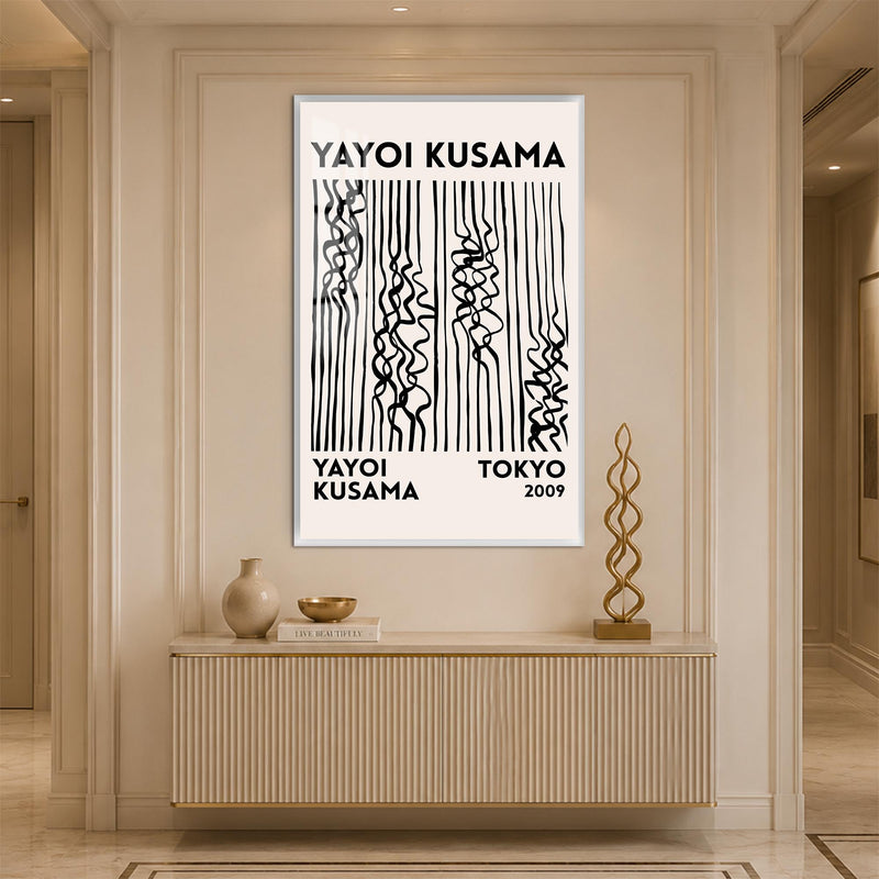 Tokyo Line Echoes with white frame
