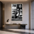 Milan Window Shopping with silver frame