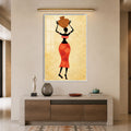 The Water Bearer with white frame