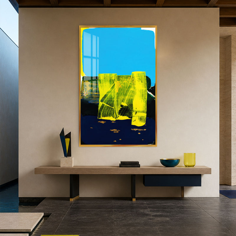 Electric Horizon with gold frame