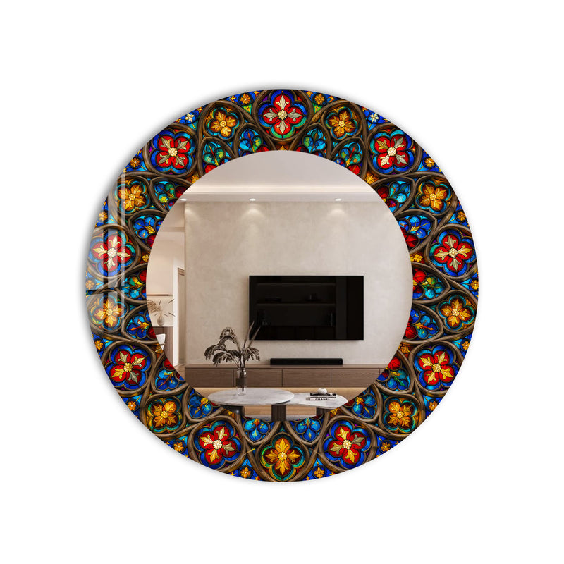 Cathedral Floral Mosaic product shot on white background