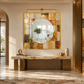 Gilded Mosaic with black frame
