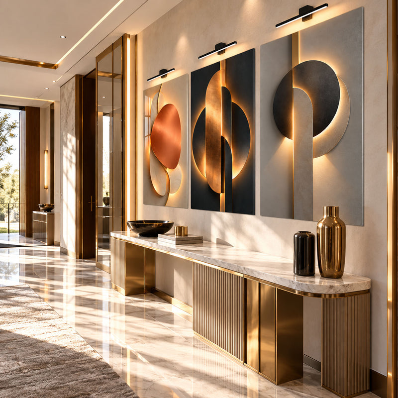 Golden Geometry III lifestyle view